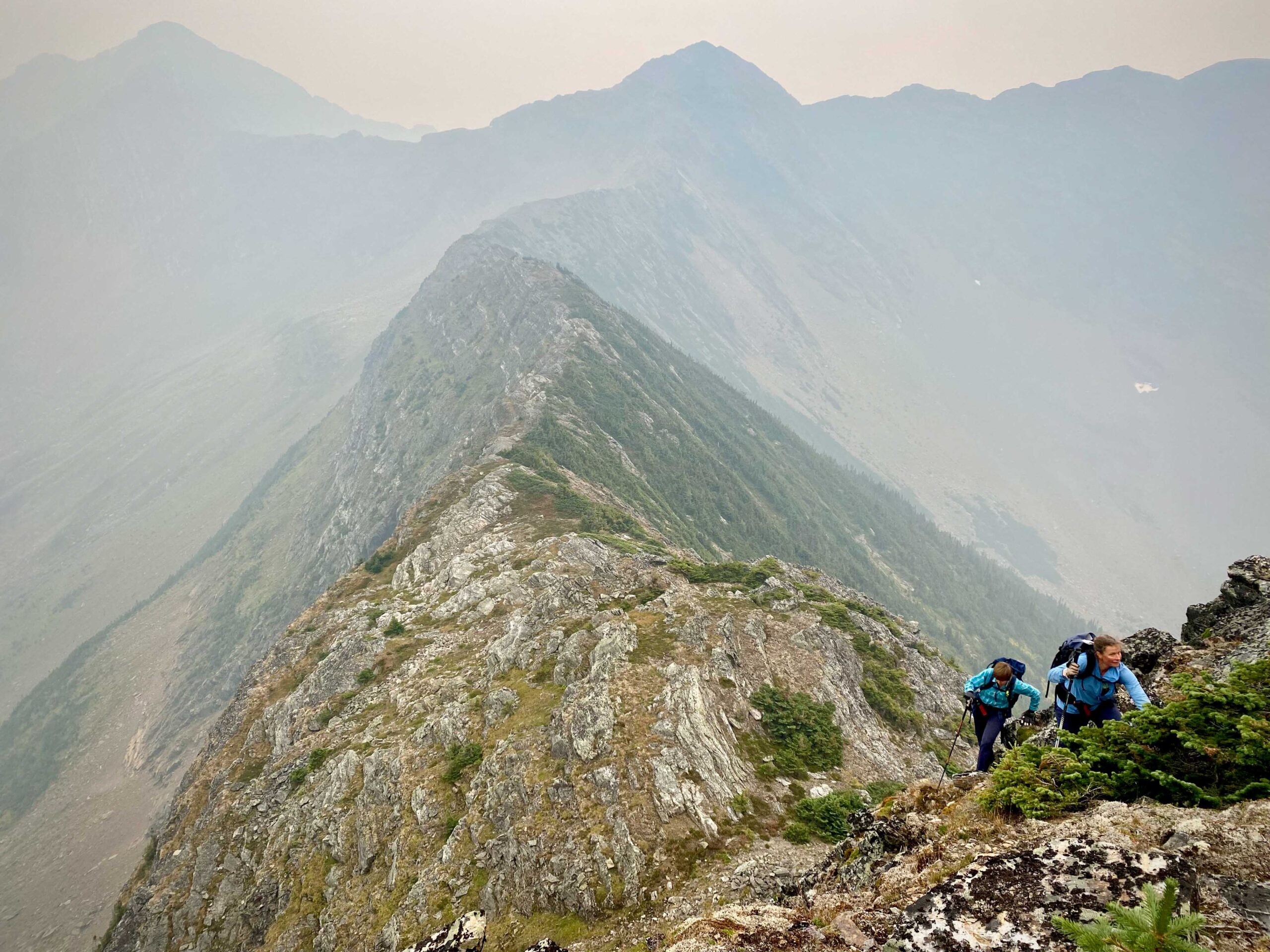 Sentinel Peak, Summer Route